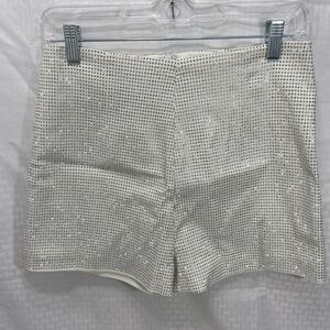 NWT Rhinestone sparkle shorts